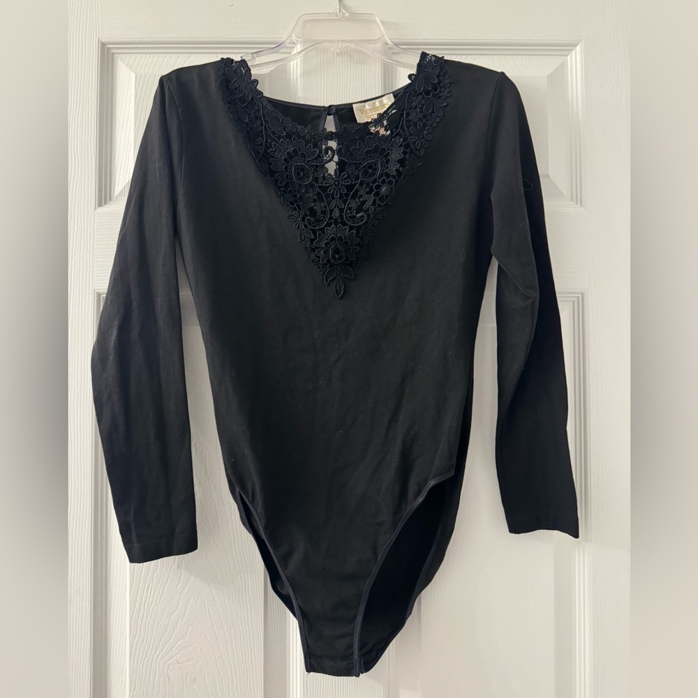 VS Black Vintage Bodysuit!